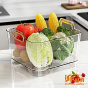 【iSFun】廚房配件＊輕奢水槽洗菜蔬果瀝水盆/透明
