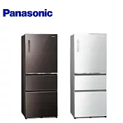 Panasonic 國際牌 ECONAVI 500L三門一級能變頻電冰箱(全平面無邊框玻璃) NR-C501XGS -含基本安裝+舊機回收 翡翠白(W)