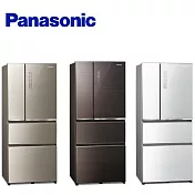 Panasonic 國際牌 ECONAVI 610L四門一級能變頻電冰箱(全平面無邊玻璃) NR-D611XGS -含基本安裝+舊機回收 曜石棕(T)