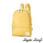 Legato Largo 休閒簡約防潑水後背包 Small size- 芥末黃