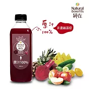 《純在》冷壓鮮榨甜菜根綜合果汁3瓶(960ml/瓶)