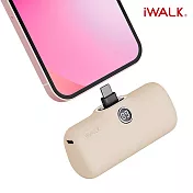 iWALK Pro 閃充數顯直插式4800mAh行動電源Type-C頭 錫奶