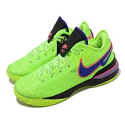 Nike 籃球鞋 Zoom Lebron NXXT Gen EP 男鞋 螢光綠 藍 LBJ 氣墊 DR8788-300 26cm GREEN/BLUE