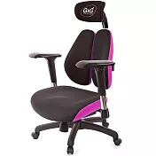 GXG 雙軸枕 DUO KING 工學椅(4D金屬手) TW-3606 EA7