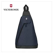 VICTORINOX 瑞士維氏 雙間隔單肩包/藍色 606749