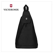 VICTORINOX 瑞士維氏 雙間隔單肩包 黑色 606748