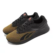 Reebok 訓練鞋 Nano X3 男鞋 黑 棕 緩衝 支撐 健身 重訓 運動鞋 100033788 28cm BLACK/BROWN