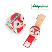 【比利時Lilliputiens】有機棉手腕帶- 愛麗絲小狐