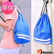 ihome 後背包束口袋 海洋帆布棉繩提袋(1個)