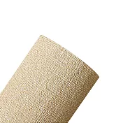 寬50cm 2.8公尺 素面亞麻面捲式泡棉防水改造裝潢牆壁貼 亞麻黃色