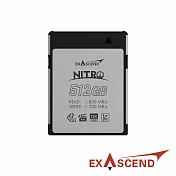 【Exascend】Nitro CFexpress Type B 高速記憶卡 512GB 公司貨