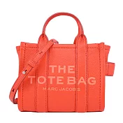 MARC JACOBS THE LEATHER MICRO TOTE 皮革兩用托特包- 紅橙