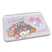 【Sanrio 三麗鷗】軟式珪藻土地墊 酷洛米 地墊 矽藻土 (60*40*0.5cm) 一起來休息