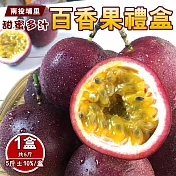 【禾鴻】南投埔里百香果禮盒5斤x1盒(A級_香甜飽滿_產地直送_年節禮盒)