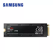 SAMSUNG 980 PRO PCIe 4.0 NVMe M.2 固態硬碟 2TB (含散熱片)