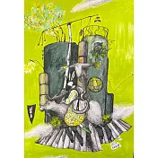 【玲廊滿藝】夏吟-勇者無懼35.3x25cm