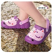 kocotree兒童防滑洞洞涼拖鞋 18 獨角獸紫