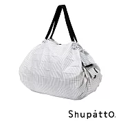 Shupatto 燈籠型秒收環保啪啪包-大 條紋灰