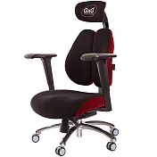 GXG 雙軸枕 DUO KING 記憶棉工學椅(鋁腳/4D升降扶手) TW-3608 LUA3