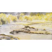 【玲廊滿藝】官瑛-鶴仙居74x134cm