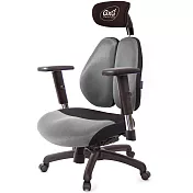 GXG 雙軸枕 DUO KING 記憶棉工學椅(SO金屬手) TW-3608 EA5