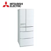 MITSUBISHI 三菱 日製六門605L一級能變頻冰箱 MR-JX61C -含基本安裝+舊機回收 涓絲白(W)