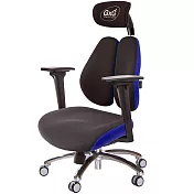 GXG 雙軸枕 DUO KING 記憶棉工學椅(鋁腳/3D升降扶手) TW-3608 LUA9