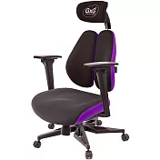 GXG 雙軸枕 DUO KING 記憶棉工學椅(電競腳/3D升降扶手) TW-3608 KGA9