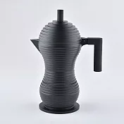 Alessi Pulcina 小雞義式摩卡壺 6人份 限量黑