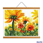 [HOMEHERE] DIY鑽石畫／花開之道 掛軸無框版