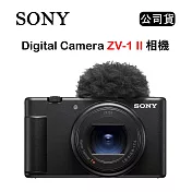 SONY Vlog Camera ZV-1 II 數位相機 黑 (公司貨)