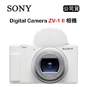 SONY Vlog Camera ZV-1 II 數位相機 白 (公司貨)
