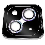 CITY BOSS 點鑽鏡頭貼+貼膜神器 for iPhone 14 6.1 / 14 plus 6.7-2眼 燒鈦色