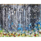 【玲廊滿藝】拾遺畫話Mina-春雨38x45cm