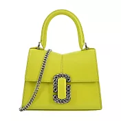 MARC JACOBS ST MARC牛皮翻蓋手提/斜背包-小/ 牛油果綠