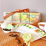 【無藏嚴選】阿里山高山茶精緻四入木盒禮 ─ 相投 ─ 金萱綠茶+金萱烏龍+高山烏龍+白毫烏龍