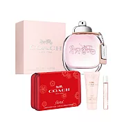 【COACH】芙洛麗淡香精90ml(贈隨身組-7.5ml+身體乳30ml)