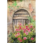 【玲廊滿藝】伍金環-花園景4-72x47cm