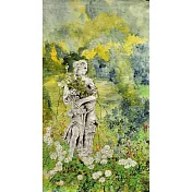 【玲廊滿藝】伍金環-花園景12-95x53cm