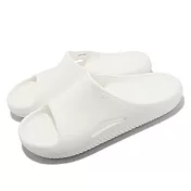Crocs 拖鞋 Mellow Slide 男鞋 女鞋 白 麵包涼拖鞋 回彈 卡駱馳 208392100 24cm WHITE