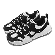 Nike 休閒鞋 Wmns Tech Hera 女鞋 黑 白 拼接 麂皮 老爹鞋 復古 運動鞋 DR9761-101 23cm WHITE/WHITE-BLACK