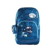 新挪威Frii - Expand 22L輕量可擴充減壓護脊人體工學兒童後背包書包 - 多款任選 宇宙忍者