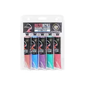 [時代中西畫材]澳洲 Chroma 熔融金屬壓克力套組 5色/75ml 一般色系