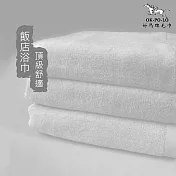 【OKPOLO】臺灣製造純白浴巾4入組(飯店享受 平價消費)