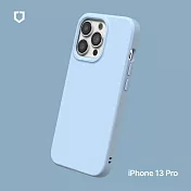 犀牛盾 iPhone 13 Pro (6.1吋) SolidSuit 經典防摔背蓋手機保護殼- 冰河藍