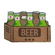 西班牙 Fisura 椰子纖維造型門墊 (啤酒)