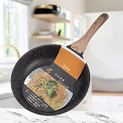 御鼎壓鑄麥飯石平底鍋-24cm-1支