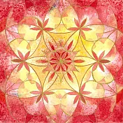 【玲廊滿藝】Ashley TU-生命之花10-25.2x25.2cm