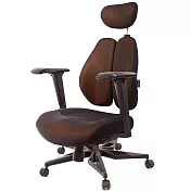 GXG 雙背DUO KING 工學椅(電競腳/4D升降扶手) TW-3006 KGA3