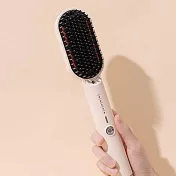 ROOMMI Glossy 電熱直髮梳 - 奶油黃